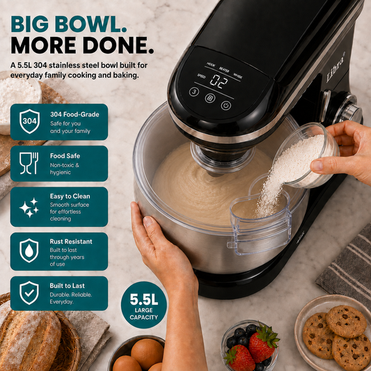 Libra 5.5L Digital Stand Mixer