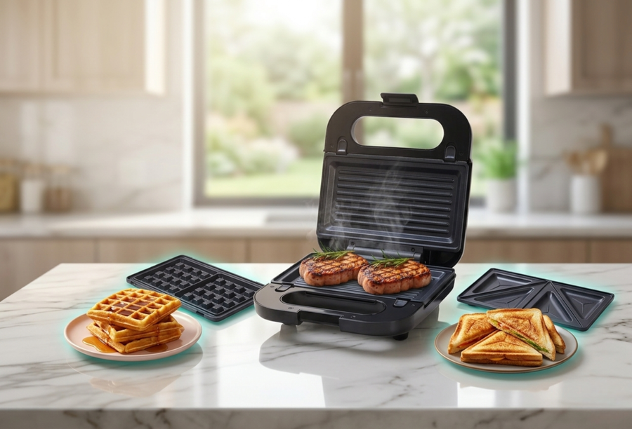 Triple Cooking Versatility