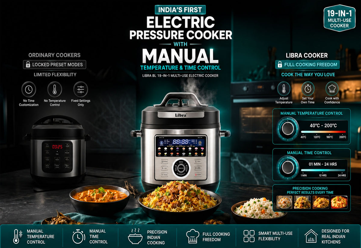 Manual Time & Temperature Control