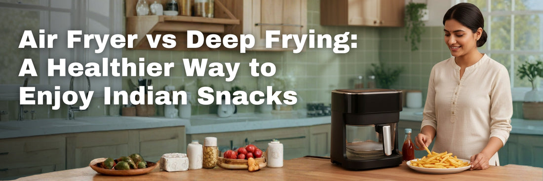 Air Fryer vs Deep Frying: A Healthier Way to Enjoy Indian Snacks