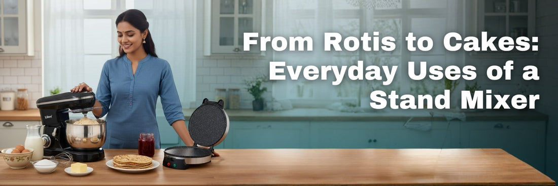 From Rotis to Cakes: Everyday Uses of a Stand Mixer