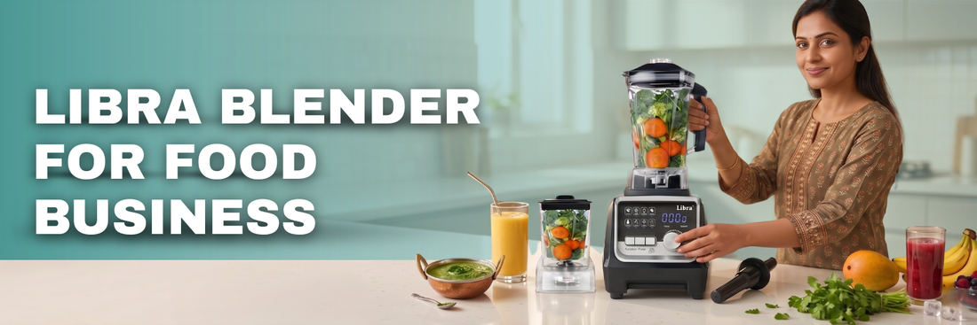 Libra Commercial Blender: Ideal for Cafes, Juice Bars & Restaurants