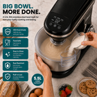 Libra 5.5L Digital Stand Mixer