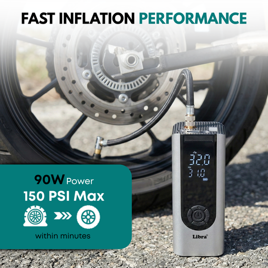 Libra Tyre Inflator for Car & Bike