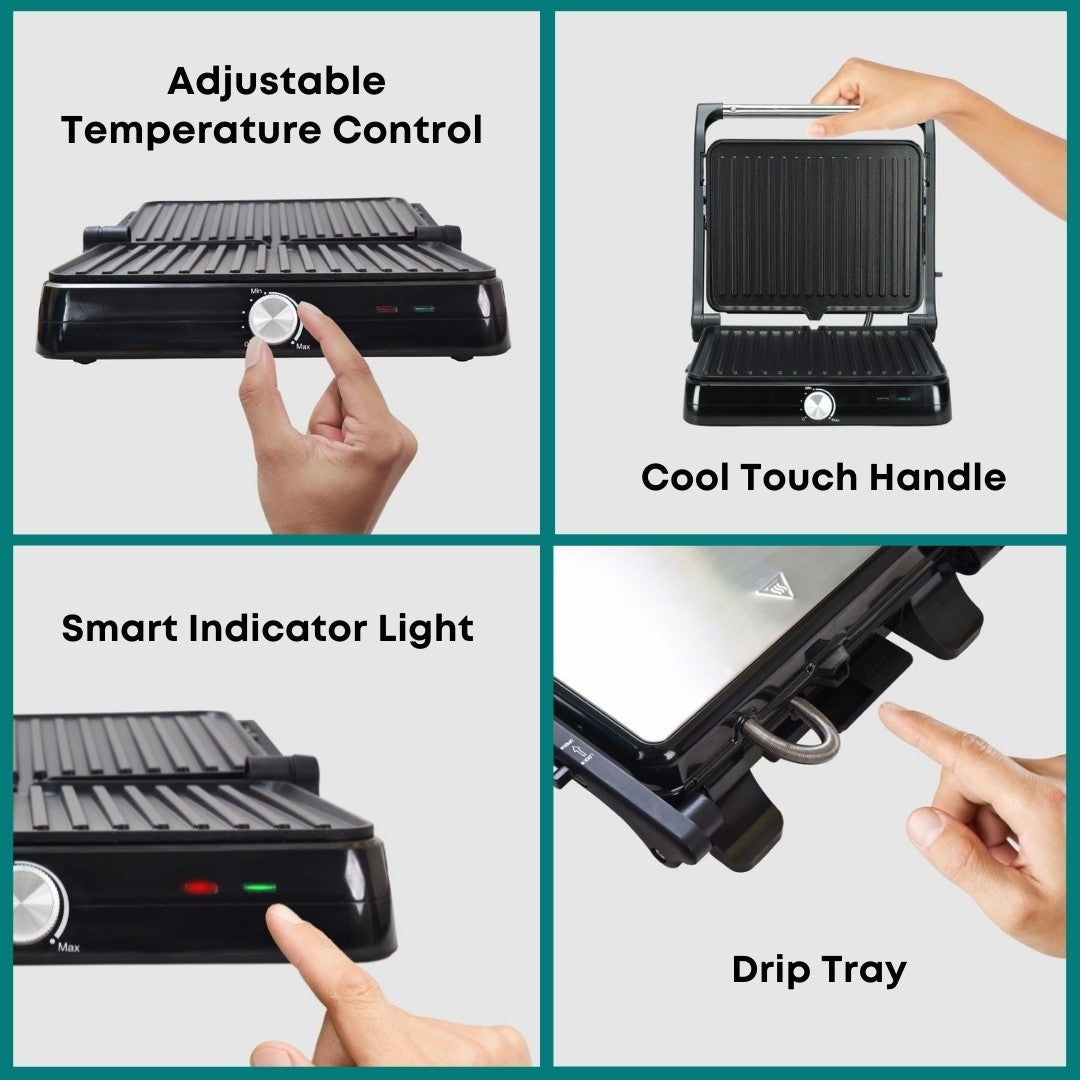 Libra 2000 Watts Sandwich Maker For 4 Slices