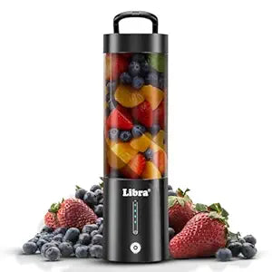 Libra 450ML Portable Blender With 4000mAh Battery - Black