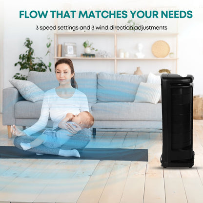 Libra coolX Tower Fan for Bedroom, Indoor, Office & Home Use