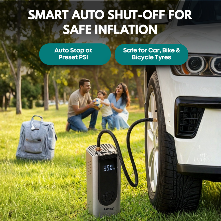 Libra Tyre Inflator for Car & Bike