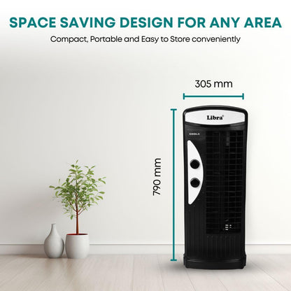Libra coolX Tower Fan for Bedroom, Indoor, Office & Home Use