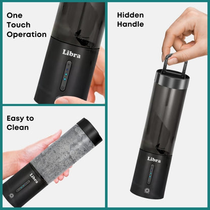 Libra 450ML Portable Blender With 4000mAh Battery - Black