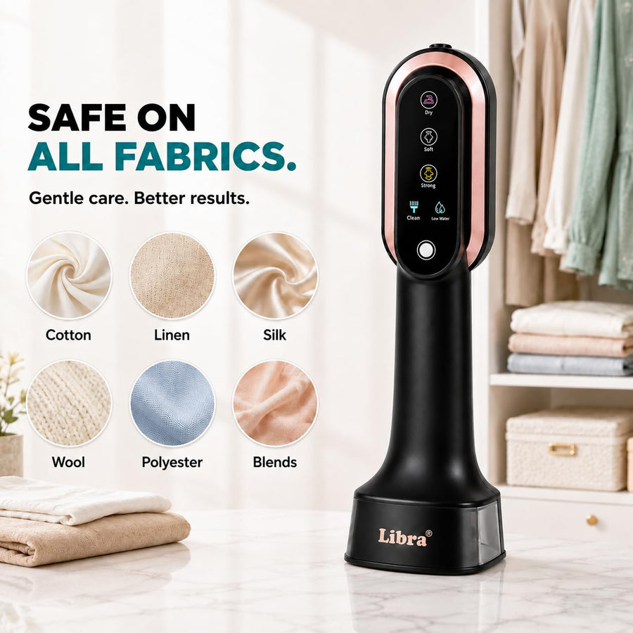 Libra 2 in 1 Handheld Garment Steamer and iron for Clothes