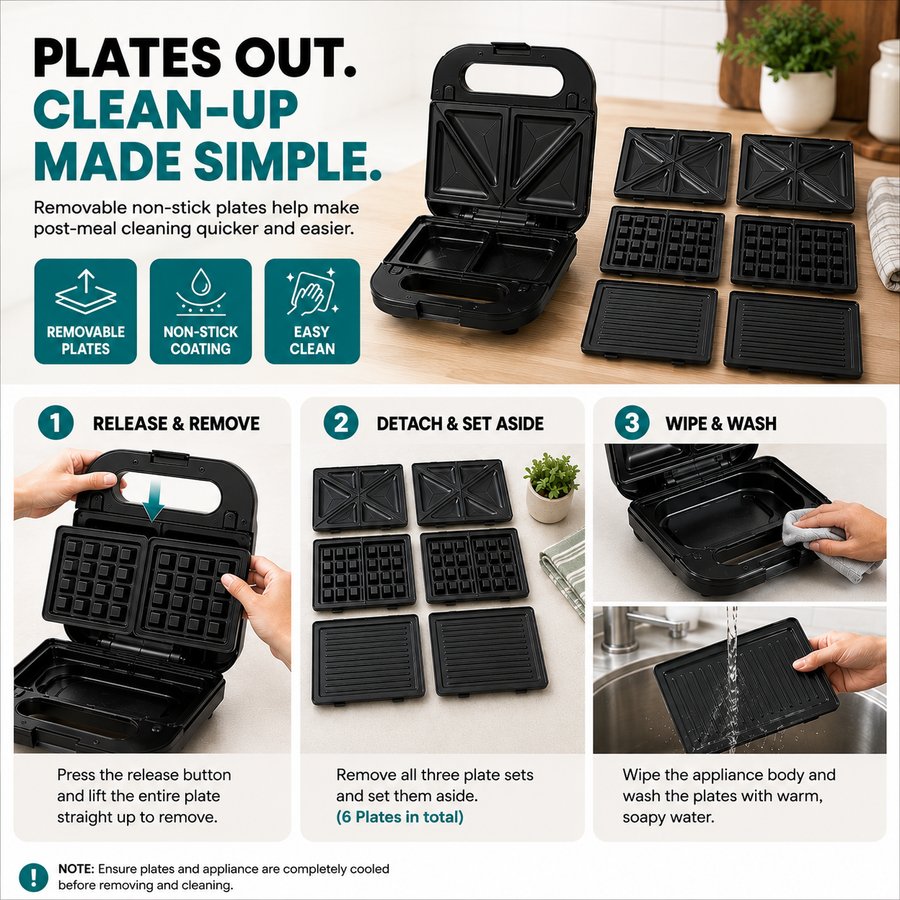 Libra 3 in 1 sandwich maker
