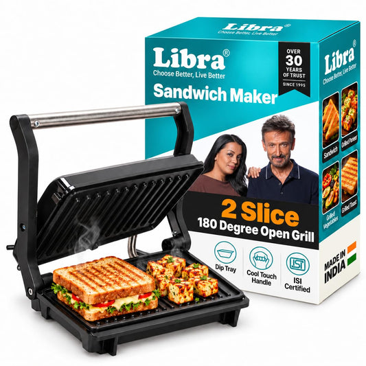 Libra Sandwich Maker For 2 Slices