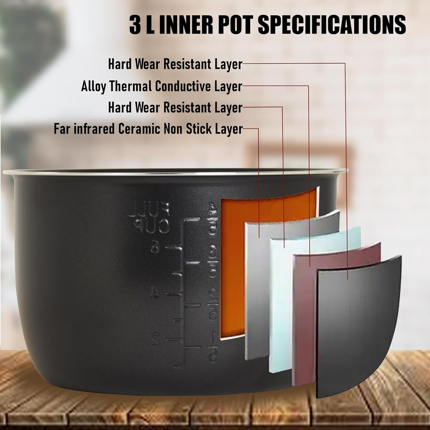 Libra 3 litre Electric Pressure Cooker