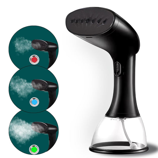 Libra 1640 Watts Handheld Garment Steamer with 3 Levels - Black