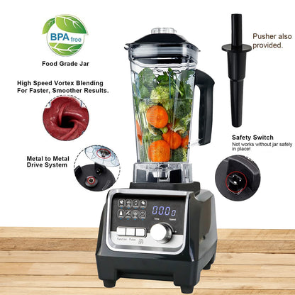 Libra 2200 watts commercial blender With 2 Litre Jar & 600 ML Jar