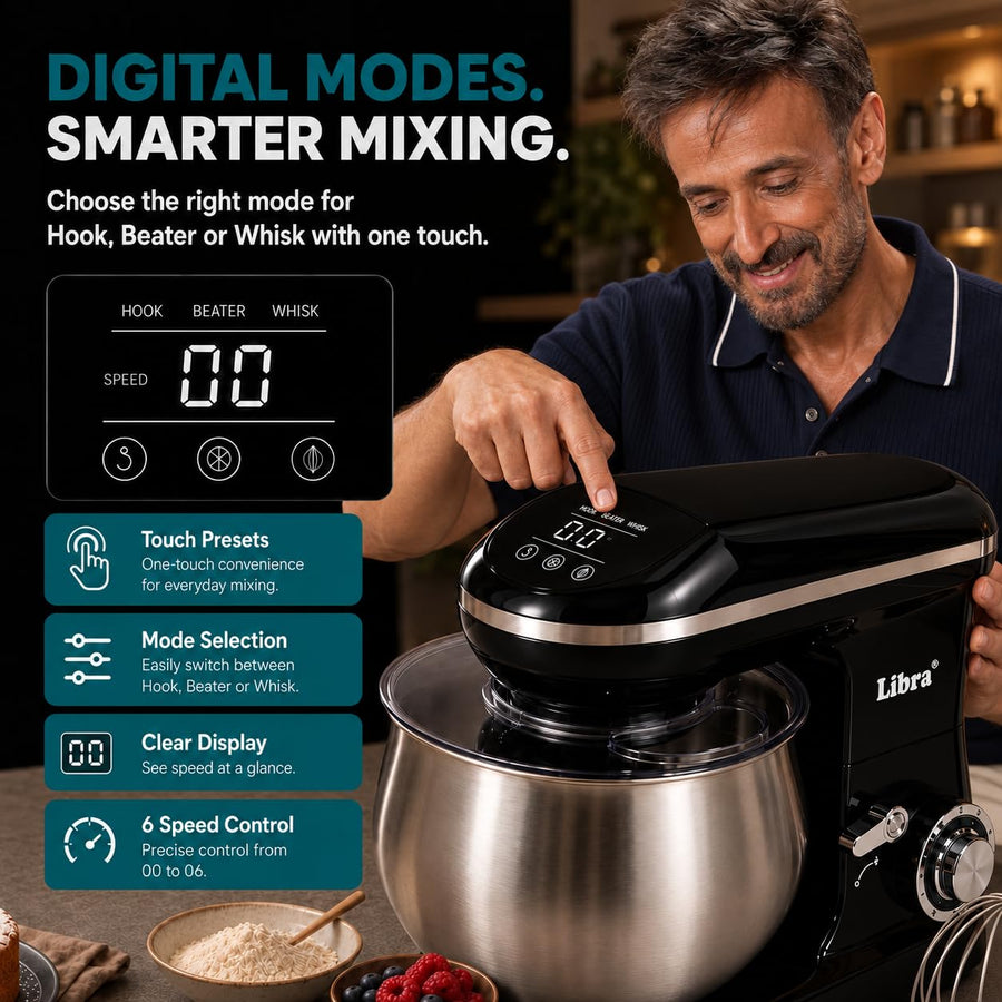 Libra 5.5L Digital Stand Mixer