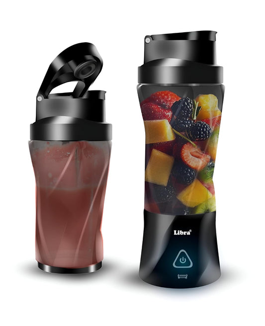 Libra 700ML Portable Blender With 6000mAh Battery - Black