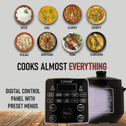 Libra 3 litre Electric Pressure Cooker