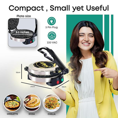 Libra 950 Watts Roti Maker With Non-stick Plates