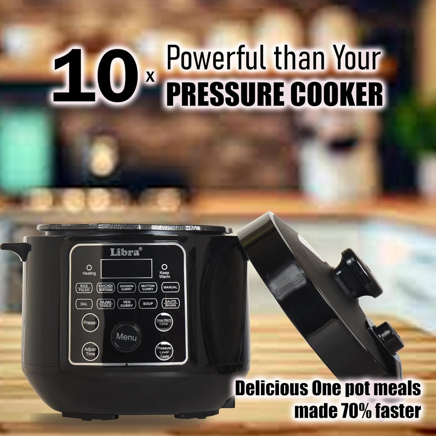 Libra 3 litre Electric Pressure Cooker
