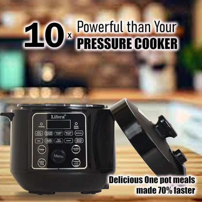 Libra 3 litre Electric Pressure Cooker