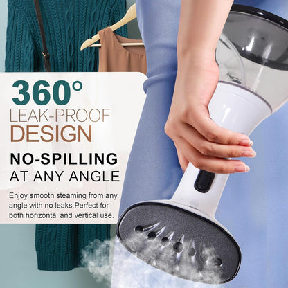Libra 1640 Watts Handheld Garment Steamer with 3 Levels - White