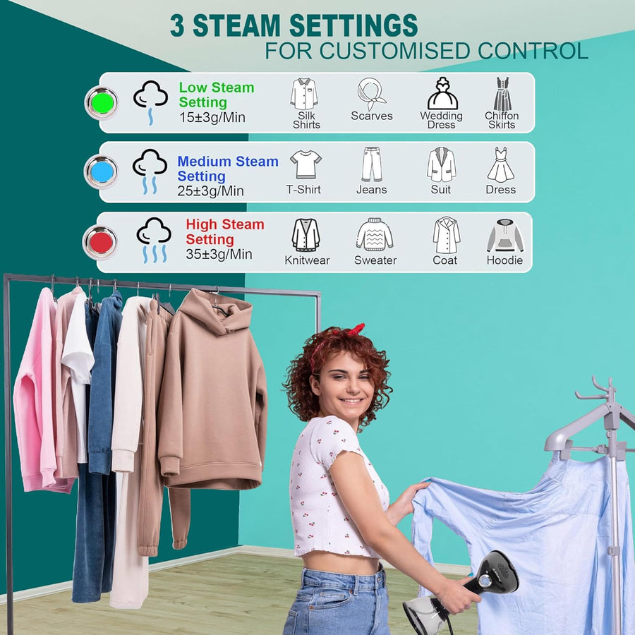 Libra Handheld Garment Steamer - White