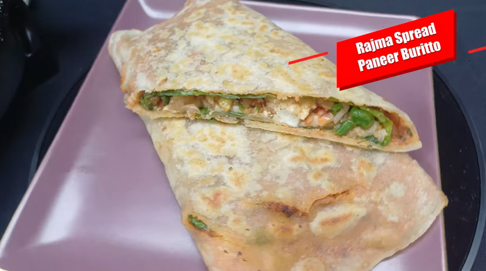 Rajma Paneer Burritos