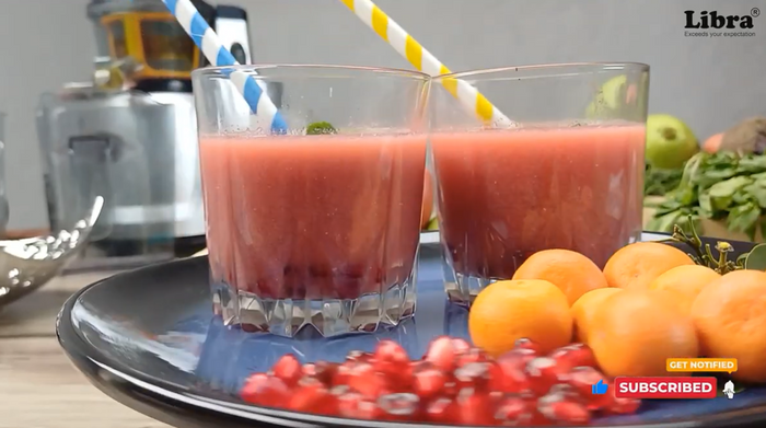 Orange Pomegranate Juice