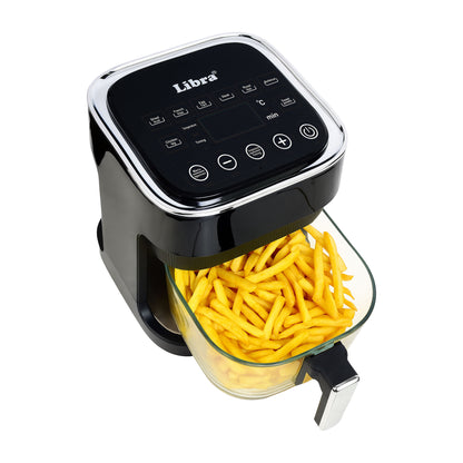 Libra 4.5 Liter Glass Bowl Air Fryer