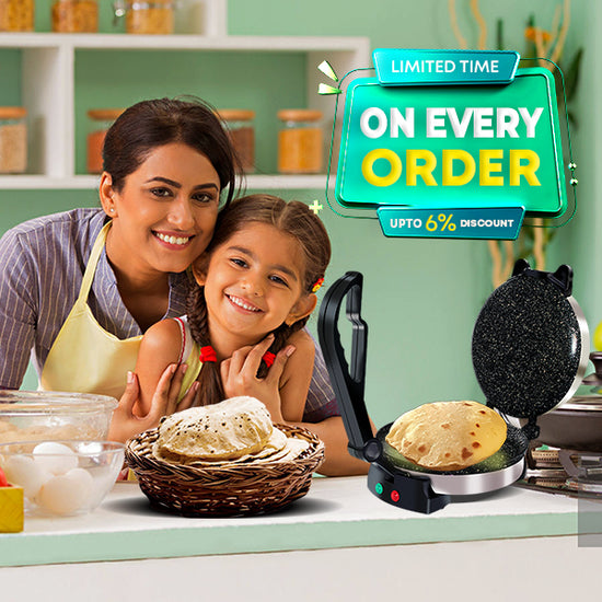 Libra 950W Roti Maker - Non-Stick Automatic Chapati Maker – Libra ...
