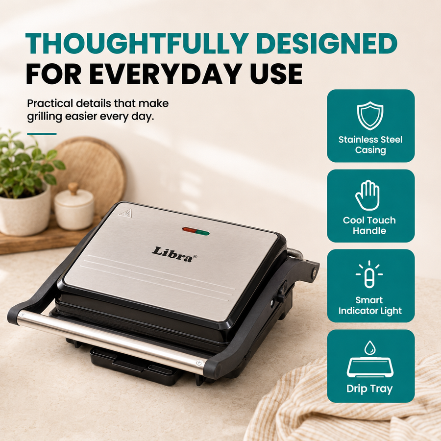 Libra Sandwich Maker For 2 Slices