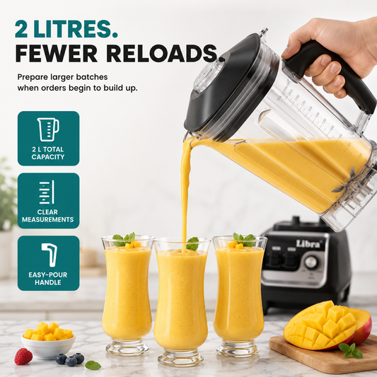 Libra commercial blender With 2L Jar