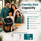Libra 4.5L Glass Bowl Air Fryer