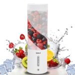 Libra 450 ML Portable Blender | USB Rechargeable Blender | 200 Watts Motor, 6 Sharp SS Blades & 4000 mAh Battery| Crushing Ices (White)