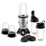 Libra Twist N Blend mixer grinder blender | BPA free 5 Jars | 500 Watt Motor blender with ISI mark (Silver)