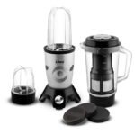 Libra Twist N Blend mixer grinder blender | BPA free 2 Jars & Juicer | 500 Watt Motor blender with ISI mark (Silver)